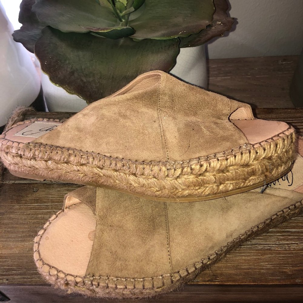 GAIMO Espadrille Slip On Sandal SZ 7.5